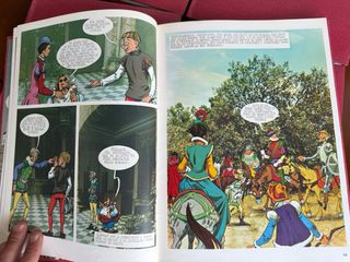 6 tomos Cómic Don Quijote de La Mancha