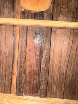 Guitarra antigua clásica Palo Santo de rio