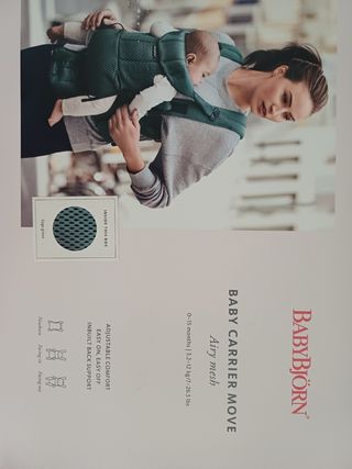 Mochila portabebés BabyBjorn Move