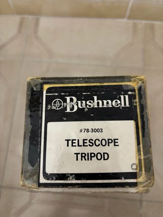 Telescopio y tripode Bushnell