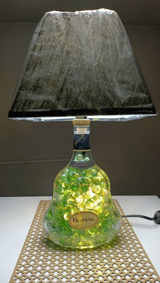 Lámpara botella Hennessy