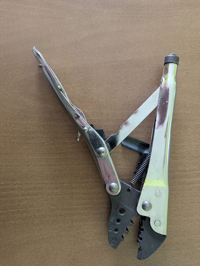 Alicates Palmera Bahco Terminales pela cables