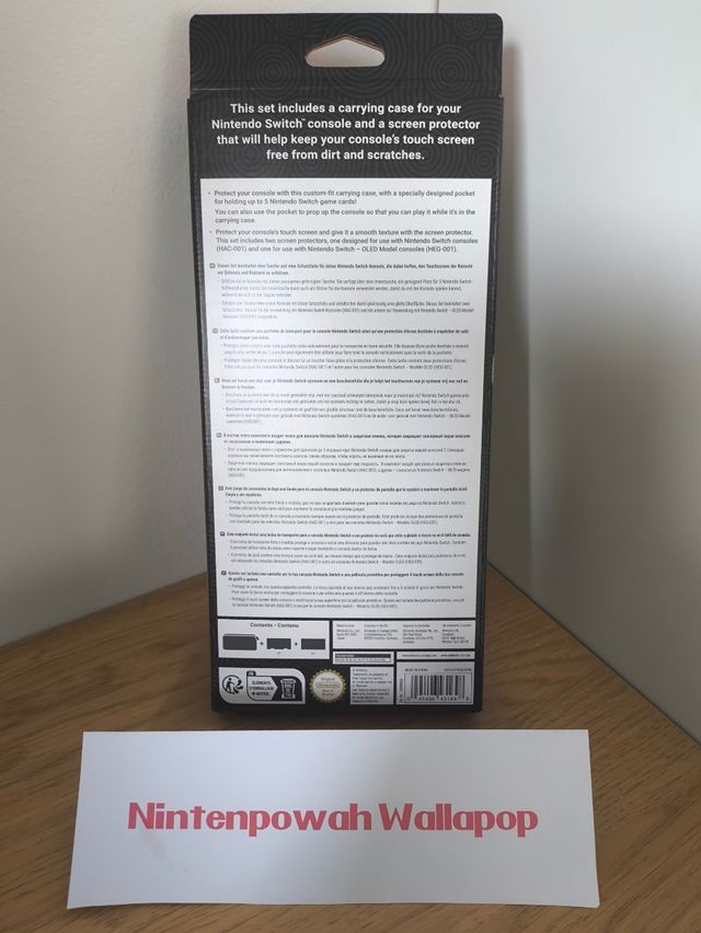 Funda Oficial Switch Zelda Tears of the Kingdom