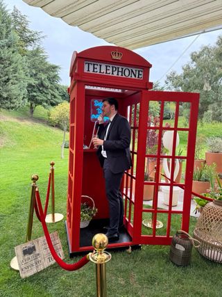 Cabina teléfono audiolibro London