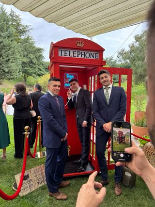 Cabina teléfono audiolibro London