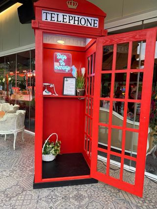 Cabina teléfono audiolibro London