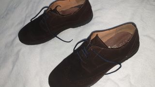 Zapatos marrones ante