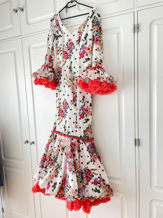 Traje Flamenca Canastero Impecable