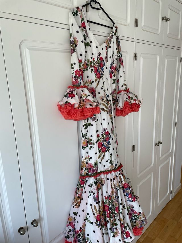 Traje Flamenca Canastero Impecable
