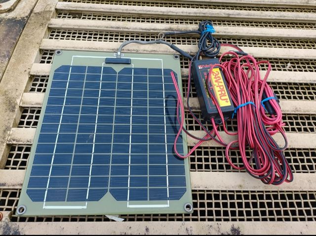 Solar Panel Carica Batterie 24V US.ARMY