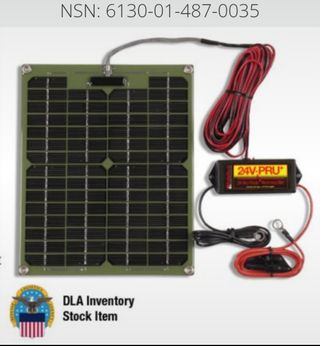 Solar Panel Carica Batterie 24V US.ARMY