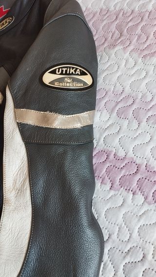 Chaqueta moto piel