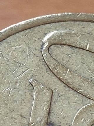 50 Céntimos de Euro año 1999 Error de Acuñación