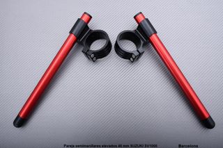 Pareja semimanillares elevados 46 mm SUZUKI SV1000