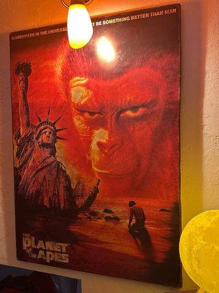 Póster vintage Planeta de los Simios