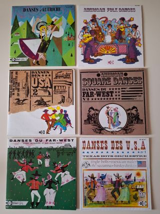 Vinilos Unidisc. Singles ABC Danza Popular. Nuevos