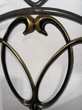 Cabecero hierro forjado años 70
