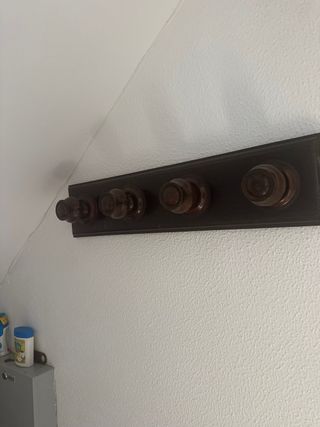 Perchero de madera