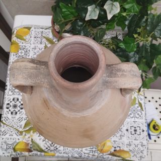 ANTICA ANFORA BROCCA QUARTARA VASO ORCIO DELL'800