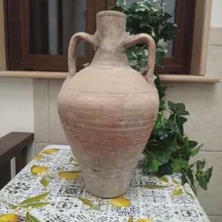 ANTICA ANFORA BROCCA QUARTARA VASO ORCIO DELL'800