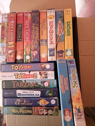 VHS infantiles: Disney + más