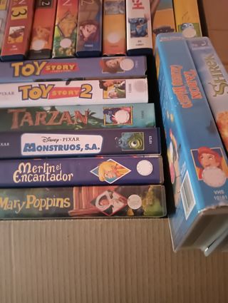 VHS infantiles: Disney + más