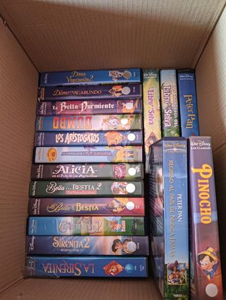 VHS infantiles: Disney + más