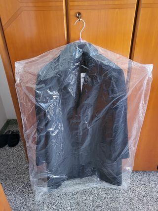 Cappotto nero uomo sisley