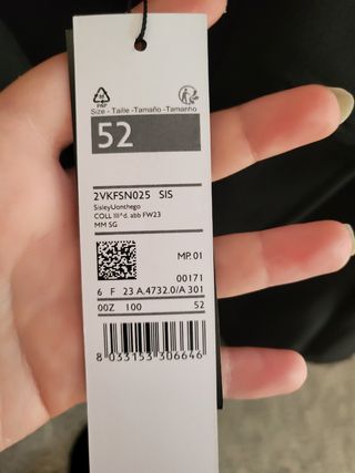 Cappotto nero uomo sisley