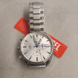 Diesel MS9 - Orologio Uomo Argento