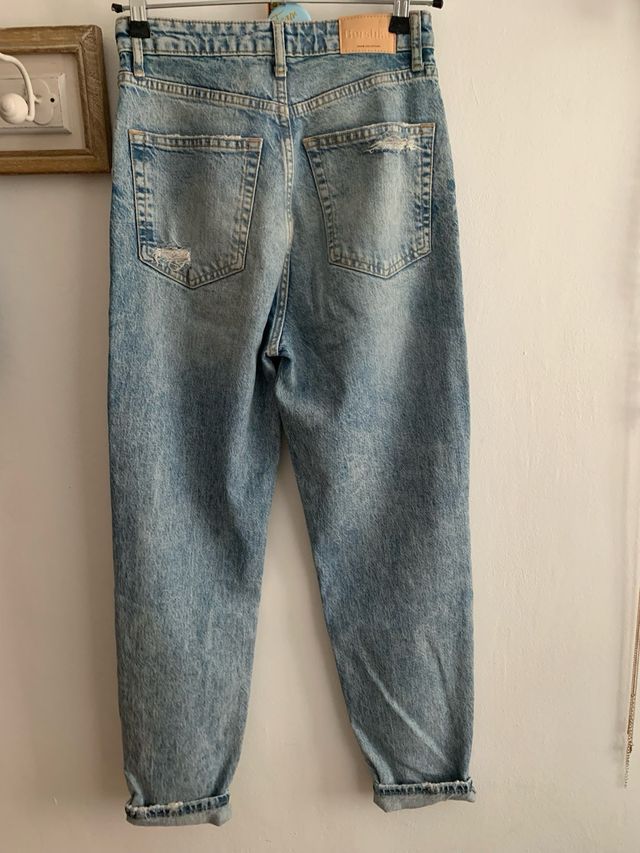 Vaqueros rotos - Pantalón tejano