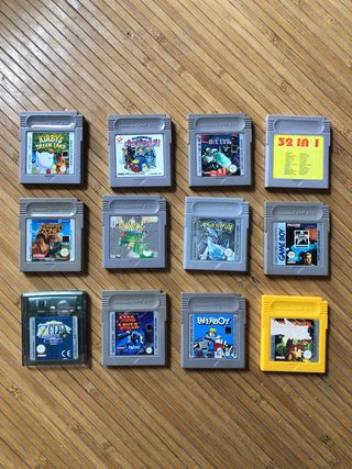 Lote 12 cartuchos Game Boy / GBC