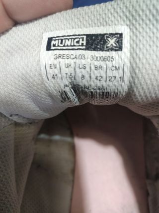 Zapatillas Munich Gresca  