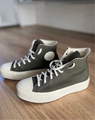 Converse Chuck Taylor plataforma - caqui 40