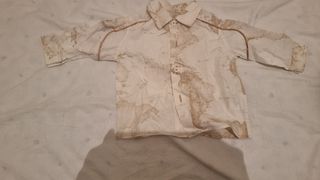 Completo bimbo 3 mesi - camicia e pantaloni