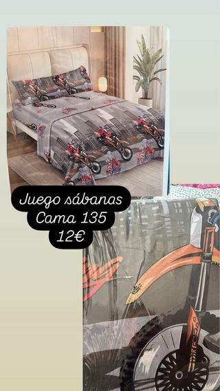 Sábanas 135cm - 2 juegos