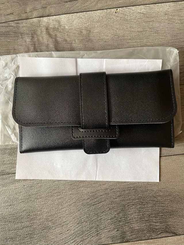 Portafoglio nero donna