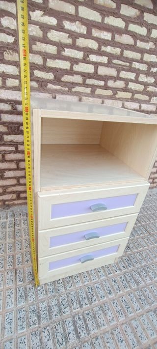 Cajonera de madera 