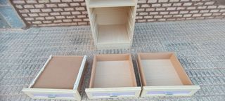 Cajonera de madera 