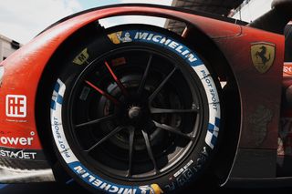 neumático LMP2 (tipo LE MANS) para decoración