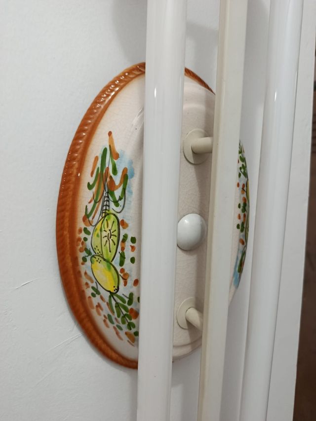 Lampara Cocina Porcelana - 2 tubos