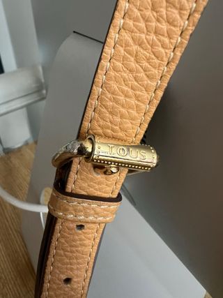 Bolso Tous piel beige