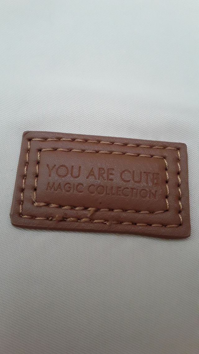 BOLSO GRANDE BEIGE DE POLIESTER