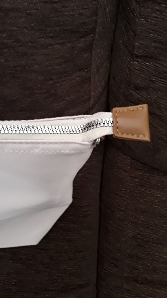 BOLSO GRANDE BEIGE DE POLIESTER