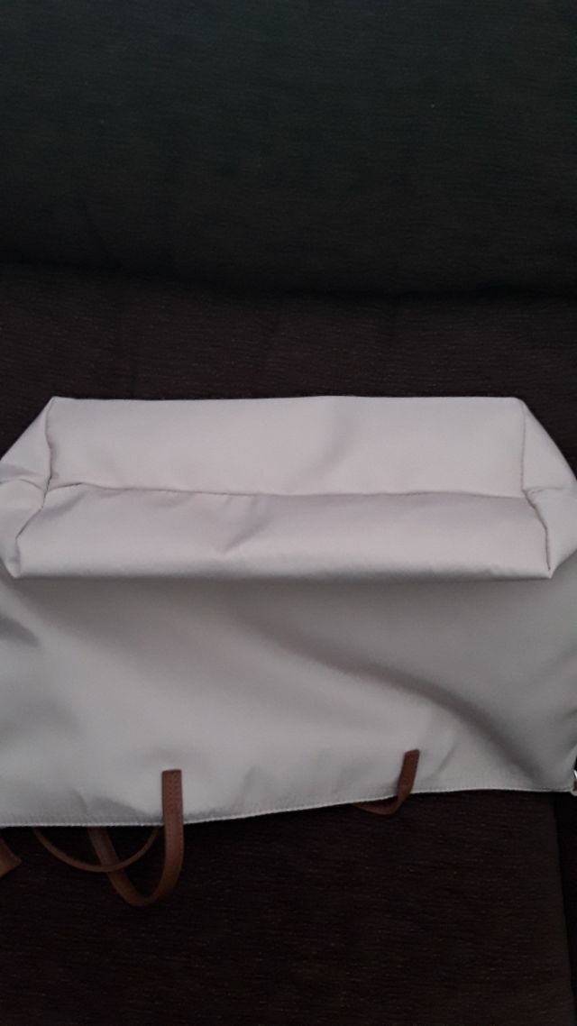 BOLSO GRANDE BEIGE DE POLIESTER