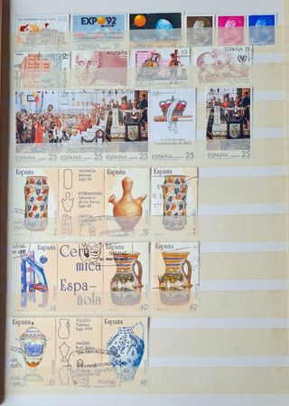 Clasificador con Sellos usados de España 1983-2009