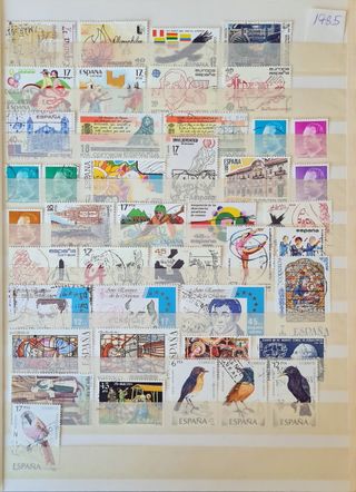 Clasificador con Sellos usados de España 1983-2009