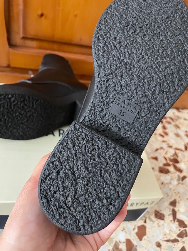 Botas negras Zara - talla 35