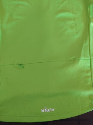 Maillot ciclismo b'Twin verde