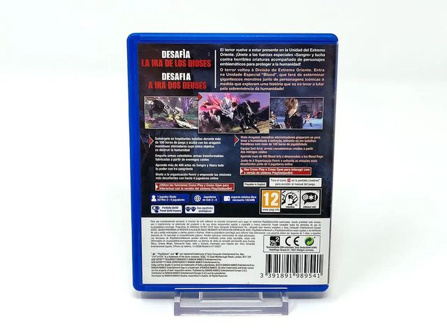 God Eater 2 Rage Burst ESP PS VITA